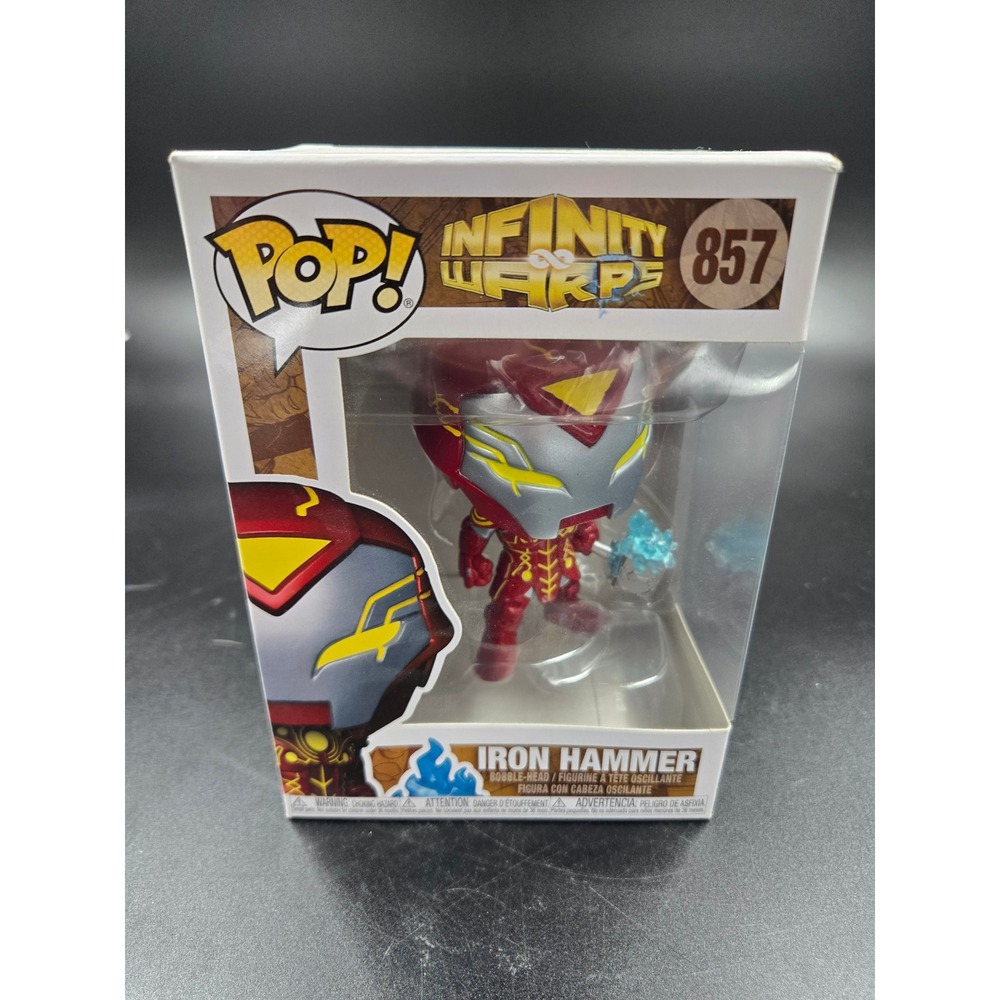 Funko Pop Marvel Infinity Warps Iron Hammer 857 Vinyl Bobble-Head Figure